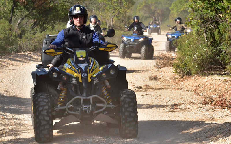 Tour in Quad a Eltili e Mamuorco a Baunei in Sardegna