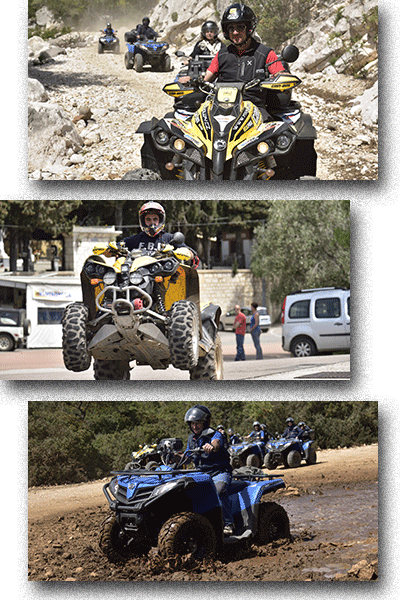 Escursioni in Quad Baunei Sardegna