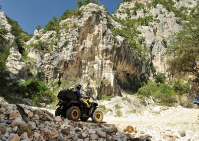 Tour in Quad a Cala Sisine Baunei Sardegna