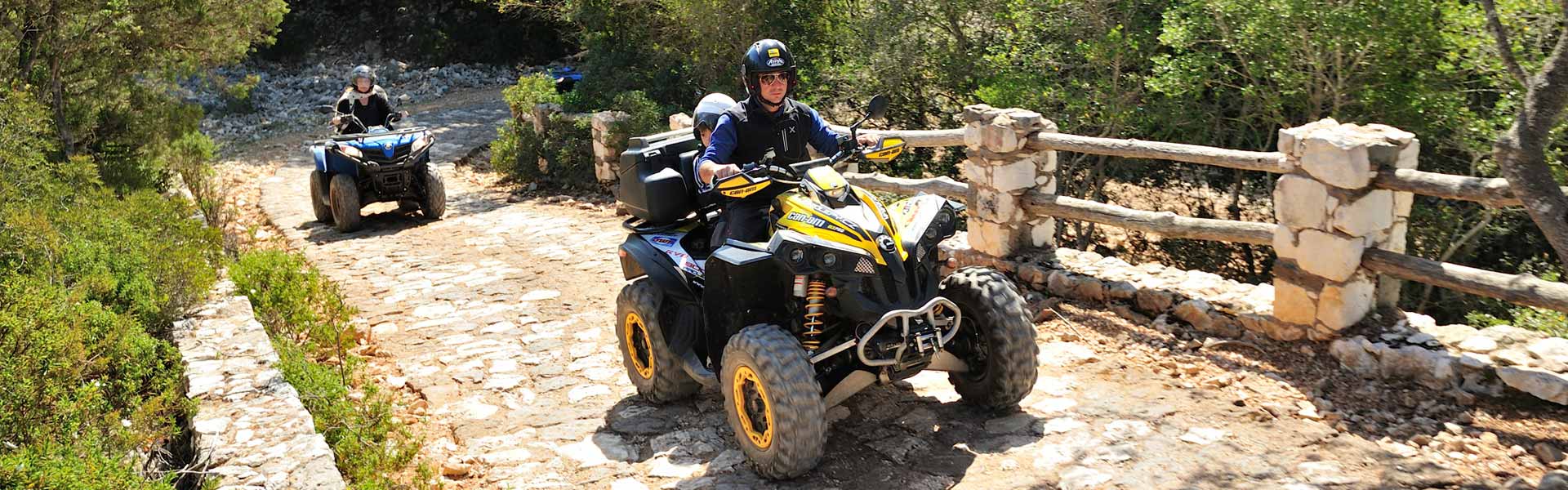 Escursione in Quad con guida a Cala Sisine Baunei