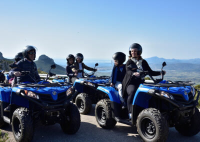 Tour in quad panoramico costa di Baunei, Ginnirco e Golgo